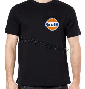 Gulf t-paita musta koko XL