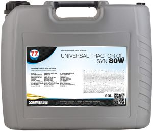 77 LUBRICANTS  UNIVERSAL TRACTOR OIL SYN 80W 20L